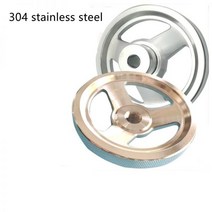 3D 프린터 304 스테인레스 널드 핸드 휠 광택 산업용 기계, 02 80mm_03 M12