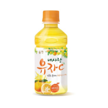 웅진 내사랑유자C 280ml, 12개