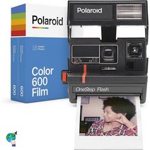 폴라로이드 오리지널 원스텝 600 레드 스트라이프 컬러 더블 팩 필름 묶음, 상품선택