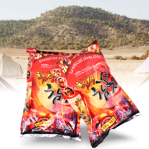 참나무 바베큐 고기 차콜 숯 코스트코 캠핑 펜션 업소용 숯, 캠핑용 참 숯 700g 8봉