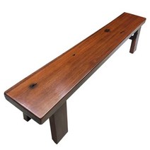 야외용벤치 나무 긴 벤치 목재 통나무 신발 교환 의자, 벤치 길이 1.2m 폭 26m 높이 40m