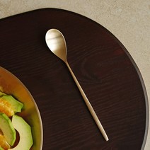 놋담 방짜유기 달 티스푼 1P, 없음