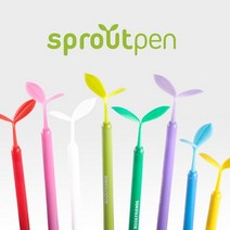 새싹펜(sprout pen) GREEN 디자인문구/필기류/볼펜/재밌는모양볼펜
