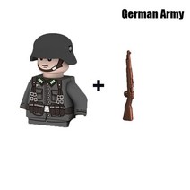호환레고 WW2 군대 빌딩 블록 소련 미국 영국 프랑스 중국 군인 미니 액션 피규어 브릭 장난감 어린이 크, 22 1pcs