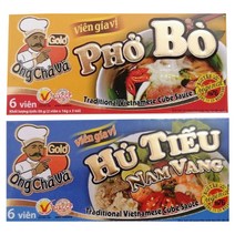 베트남 쌀국수 큐브 스틱 PHO BO STICK 국물내기 쌀국수 스톡 96g, 매운맛 쌀국수(BUN BO HUE)