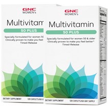 GNC 지앤씨 우먼스 울트라메가 50플러스 120정 2병
