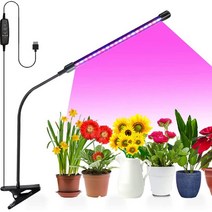 엔템 led 식물등 스탠드 바 소켓 전구 바형 실내 식물조명 led바 식물재배용 전기 식물조명등, 3.0어댑터(1포트)요이치or액티몬