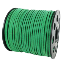 샤무드끈 90m 스웨이드 세무 끈, 30m, 28.녹색