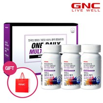 [GNC] 우먼스 원 데일리 멀티비타민 3개 선물세트, 단품