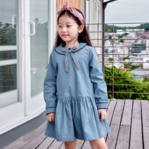 쿠키하우스 센들리 데님 원피스(13192) 아동