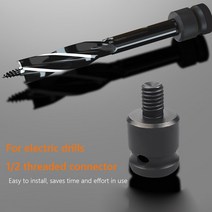 얼음낚시 아이스 드릴 오거 Bushcraft auger 렌치 생존 핸드 생존 수동 전동, 18mm