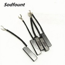 전동 공구 장비 발전기 카본 브러쉬 8X10mm 디젤 엔진 소형 모터 액세서리 J204 하프 구리 50KW 개, 03 D104 10X10X32mm
