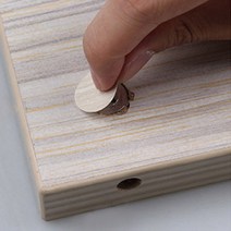 못 구멍 막기 자국 가리는 스티커 흠집 가리기 가구 벽 문 책상 테이블, 상품선택, 4-못스티커-원목크림