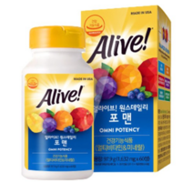 얼라이브 원스 데일리 포맨 멀티 비타민, 7개, 60g
