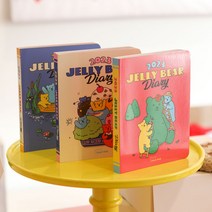 데일리라이크 2023 젤리 베어 다이어리, 01 Blue