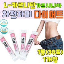식약처인증 엘카르니틴 L-카르니틴 가르시니아 L-carnitin 카르티닌 내장지방 체지방 감소도움 뱃살 허벅지 아랫배 다이어트, 1통
