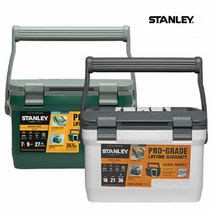 스탠리 이지캐리 아이스쿨러 캠핑 아이스탱크 핸들 휴대용 아이스박스 6.6L 15.1L, 6.6L-화이트