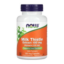 NowFood 나우푸드 실리마린 밀크씨슬 추출물 150 mg 120 베지캡슐