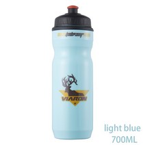 패들보드 수상스포츠안전모VIARON 700ML 야외 사이클링 물병 마시는 도로 자전거 주전자 플라스틱 MTB 스포, 01 light blue 700ML
