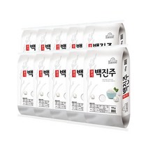 엘그로 경기미 백진주쌀, 5개, 20kg