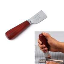 가죽 공예 스카이빙 샤프 핸들 나이프 세공 DIY 도구, SE02674 핸들나이프