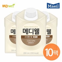 (현대Hmall)메디웰 구수한맛 10팩 환자식 식사대용 (200ml x 10팩)