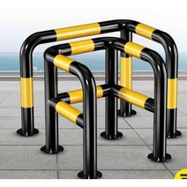 스틸볼라드 L형 볼라드 규격 설치 경광봉 충격보호가드 소화전 벽보호, C형 단층 60 높이 2.0 두께