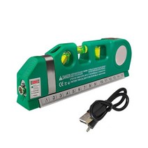 레이저레벨기 레이저수평자 광파기 녹색 광선 레이저 수신기 회전식 레이저 레벨 바닥 레벨, 단일 호스트 1106