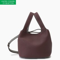 베네통 스티치 핸들 버킷백 BCBG04211