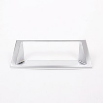 굿즈인홈 E70내비몰딩 BMW X6 E71 내비게이션 패널몰딩 X5 인테리어 크롬몰딩, 무광크롬