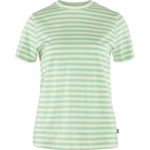 FJALLRAVEN 피엘라벤 아트 스트라이프 티셔츠 우먼 84788 982113 Art Striped Tshirt W