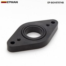블로우밸브 RSRZS 블로우 오프 밸브 어댑터플랜지 스바루 WRX 2008 2012 마즈다 MPS 3 6 CX7 EPBOV5757HB, 02 Black