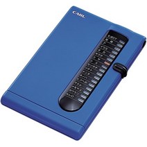 일본직발송 3. 컬 사무기(CARL) 컬 사무기 텔레폰 인덱스 블루 T-660-B B002W5UI2G, One Size, One Color