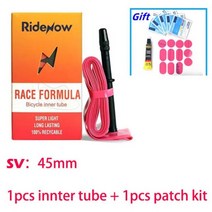 RideNow초경량 로드 바이크 이너 튜브 45/85/65mm 700C 18 23 25 28 32C 밸브 길이 프렌치 자전거 타이어