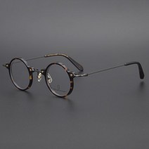 반뿔테 메탈 작은 안경 원형 가벼운 안경테 존레논 마이콜 김구 프레임 남자 여자