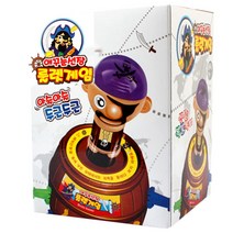 애꾸눈선장 해적 룰렛 복불복게임기 대형, 럭키쿠팡 본상품선택