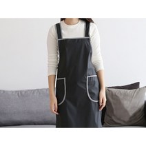 모올글래드 방수 앞치마 심플 간편 턱받이 주방용 업소용 동물병원 미용실 환자 요양병원 재활센터 완전방수, 방수 앞치마 (주방&홀 간편 블랙)