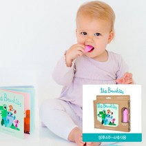 브러쉬즈 유아 아기 칫솔 피기핑키 스토리북SET 출산 백일 돌 선물 추천, 단일속성