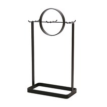 엘도로시 모노프레임 철제 조리도구걸이, 1p, 블랙