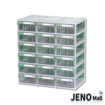 중앙브레인 조립식 18칸 서랍 부품박스 부품함 CA507-6