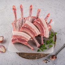 (산수골 목장) 국내산 냉장 한돈 산수골목장 뼈삼겹 500g