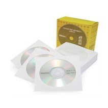 * 컴코스)CD케이스(종이 백색 10P)