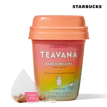 스타벅스 티바나 비치 벨리니 티 12개입