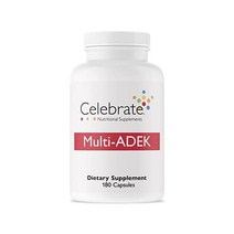 종합비타민 Celebrate Multivitamin ADEK Capsules 180 ct.