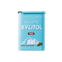 헬로티스 자일리톨 무설탕 캔디 퓨어 100% 입냄새제거 충치예방, 60g, 1개