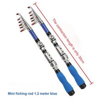 수라낚시대 독조낚시대 독존낚시대 초경질 미니 낚싯대 FRP 얼음 강 및 호수 낚시 장비 실용적인 도구 1m-2.1m, 1.5m, CHINA, [03] 1.5m fishing rods