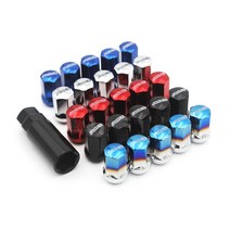 피트인 RAYS 휠너트 락너트 볼트 캡 도난방지 레이스 커버 보호 휠너트 휠볼트, (선택7번)RAYS락너트(무광블랙)