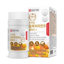 일양 비타민b 60정 판토텐산 엽산 비오틴 나이아신, 800mg, 상세페이지 참조