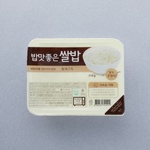 밥이야 밥맛 좋은 쌀밥, 1개, 210g