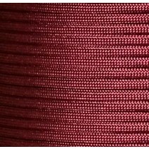 US Ropes Type III Commercial 550 파라코드 30.5m(100피트) 행크 미국산 생존 코드 낙하산 야외 캠핑 (Stryper6881)166676, Burgundy